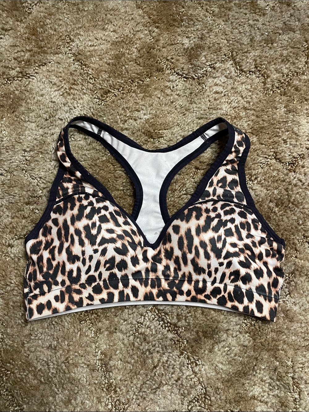Victoria’s Secret VSX SPORT Leopard Print Sports Bra Size Small